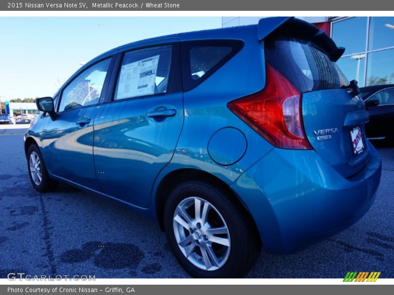 Metallic Peacock / Wheat Stone 2015 Nissan Versa Note SV