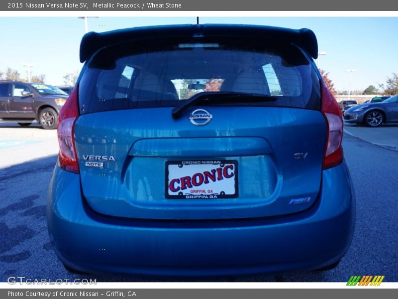Metallic Peacock / Wheat Stone 2015 Nissan Versa Note SV