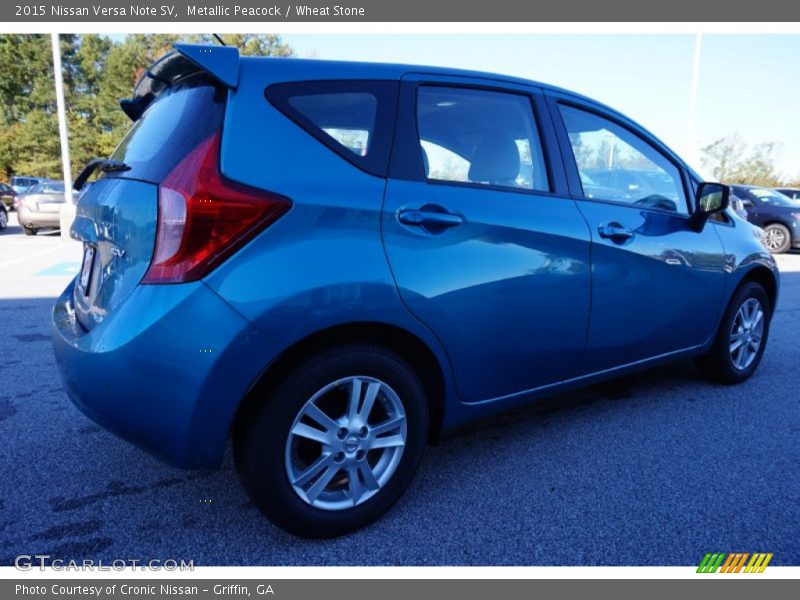 Metallic Peacock / Wheat Stone 2015 Nissan Versa Note SV