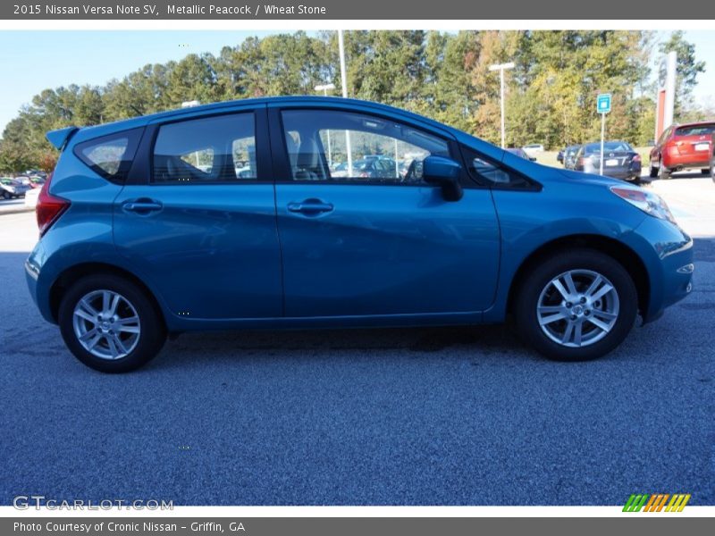 Metallic Peacock / Wheat Stone 2015 Nissan Versa Note SV