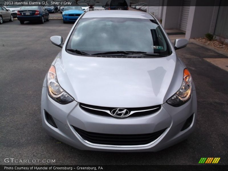 Silver / Gray 2013 Hyundai Elantra GLS