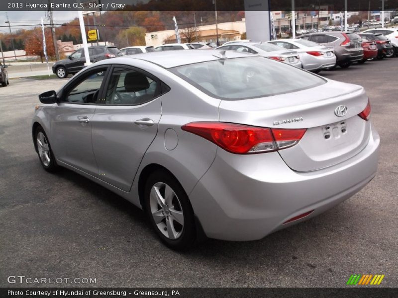 Silver / Gray 2013 Hyundai Elantra GLS