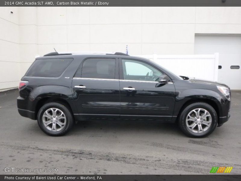 Carbon Black Metallic / Ebony 2014 GMC Acadia SLT AWD