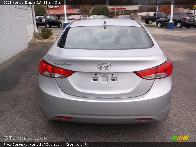 Silver / Gray 2013 Hyundai Elantra GLS