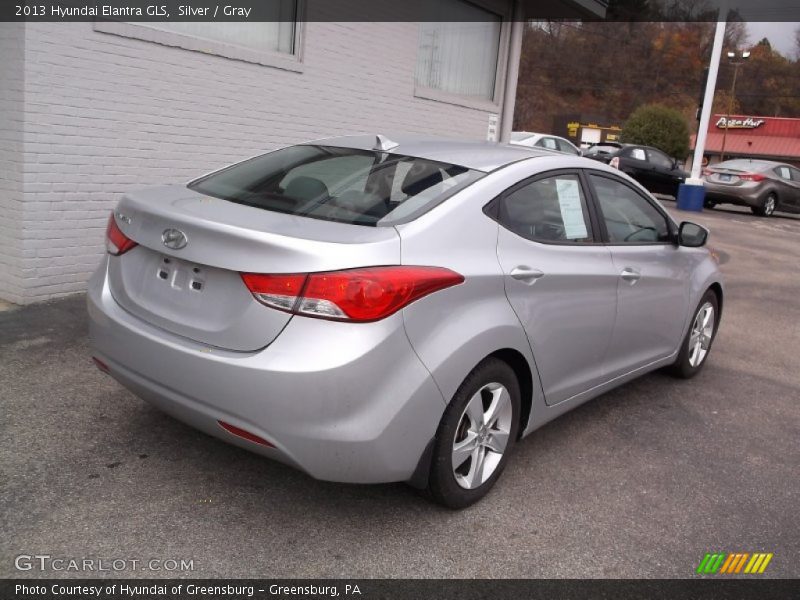 Silver / Gray 2013 Hyundai Elantra GLS