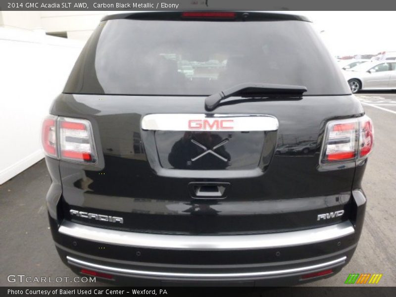 Carbon Black Metallic / Ebony 2014 GMC Acadia SLT AWD