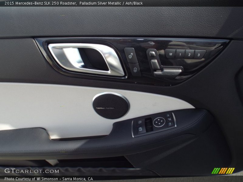 Palladium Silver Metallic / Ash/Black 2015 Mercedes-Benz SLK 250 Roadster