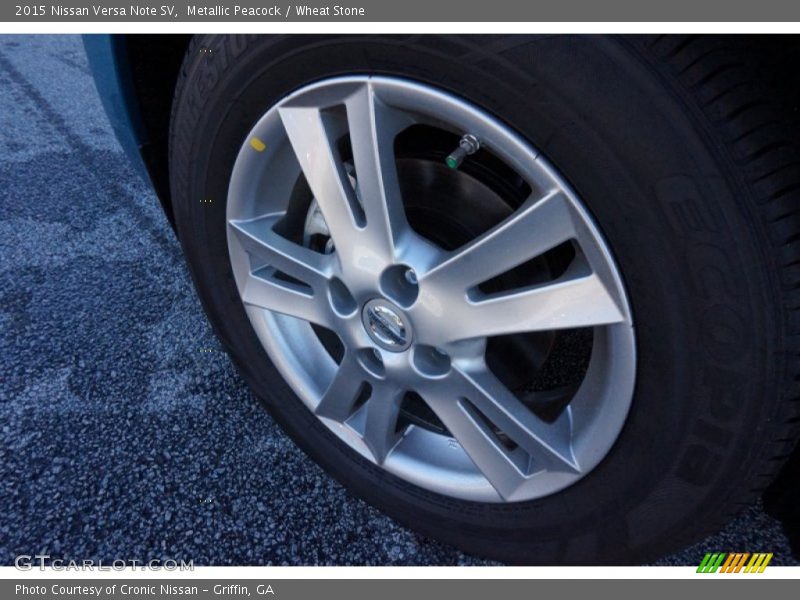 Metallic Peacock / Wheat Stone 2015 Nissan Versa Note SV