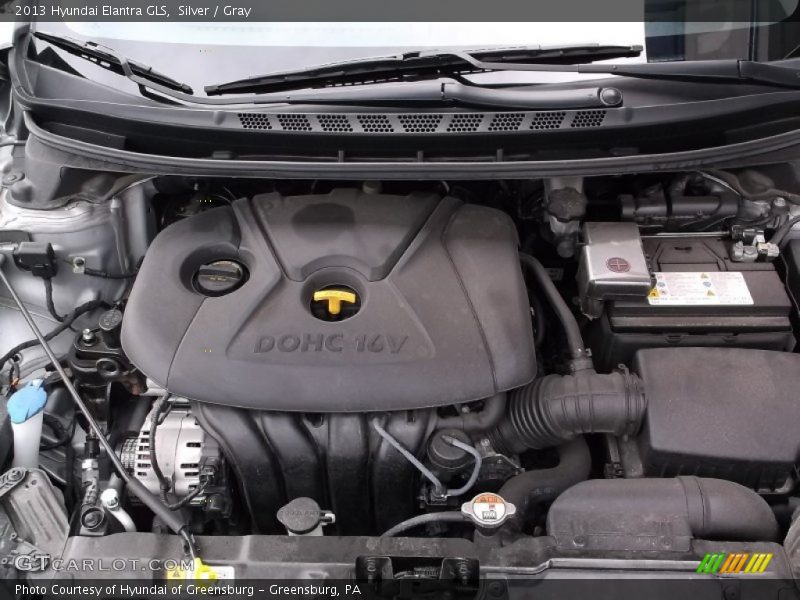 Silver / Gray 2013 Hyundai Elantra GLS