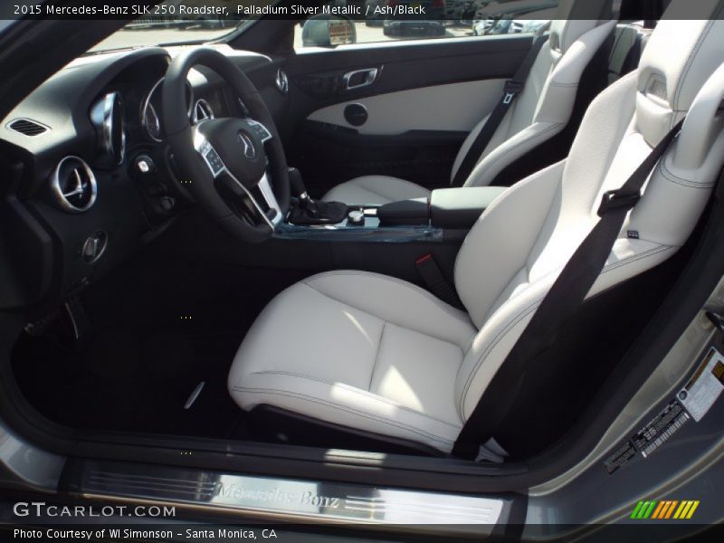 Palladium Silver Metallic / Ash/Black 2015 Mercedes-Benz SLK 250 Roadster