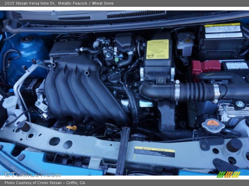 Metallic Peacock / Wheat Stone 2015 Nissan Versa Note SV
