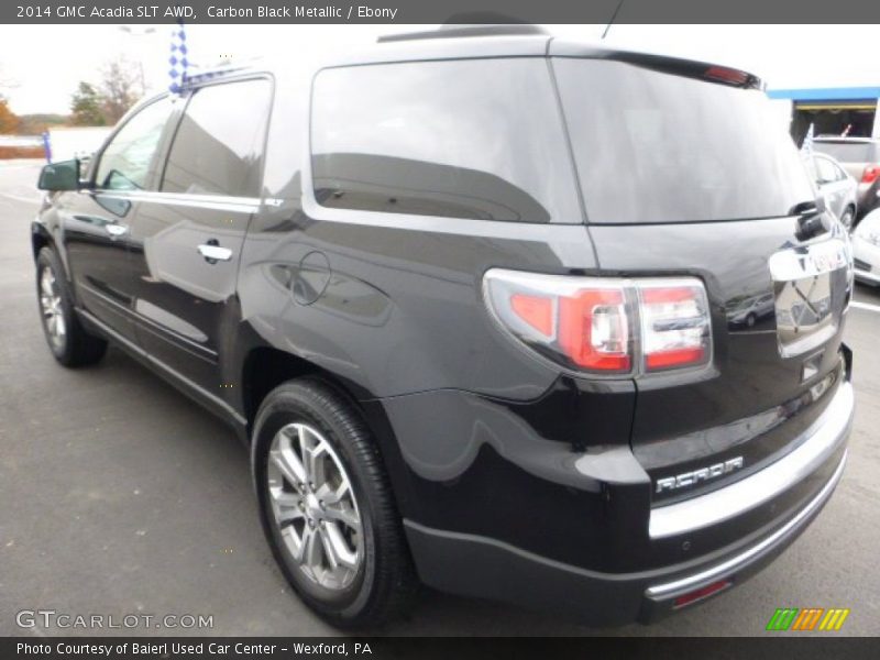 Carbon Black Metallic / Ebony 2014 GMC Acadia SLT AWD