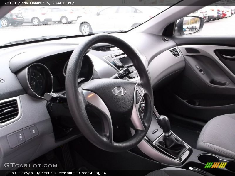 Silver / Gray 2013 Hyundai Elantra GLS