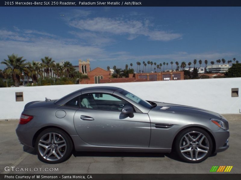 Palladium Silver Metallic / Ash/Black 2015 Mercedes-Benz SLK 250 Roadster