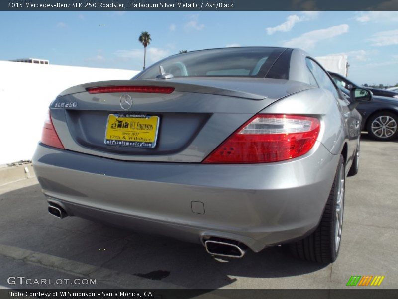 Palladium Silver Metallic / Ash/Black 2015 Mercedes-Benz SLK 250 Roadster