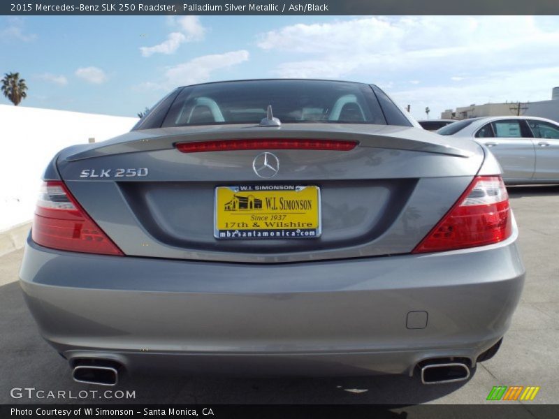 Palladium Silver Metallic / Ash/Black 2015 Mercedes-Benz SLK 250 Roadster