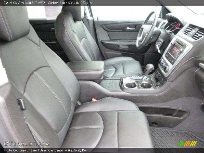 Carbon Black Metallic / Ebony 2014 GMC Acadia SLT AWD