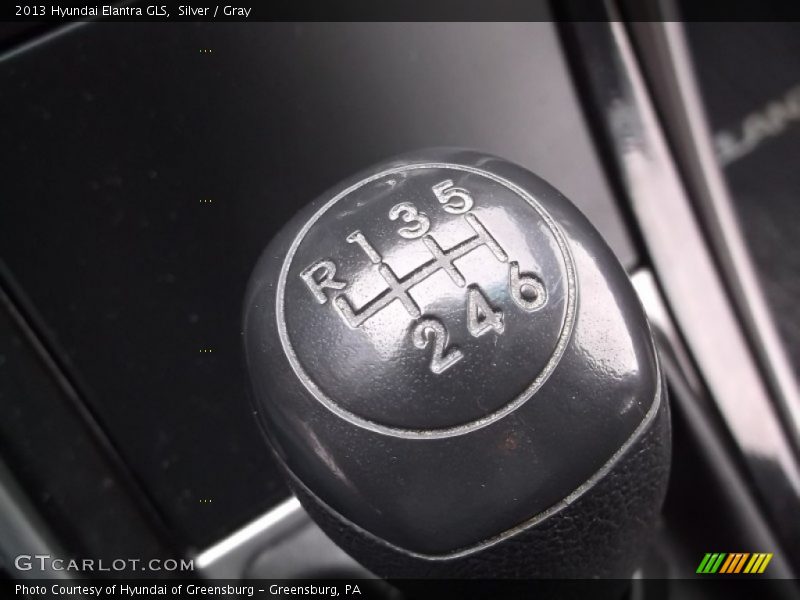 Silver / Gray 2013 Hyundai Elantra GLS