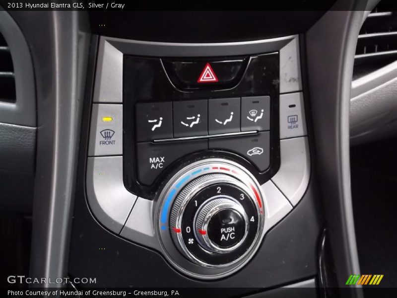 Silver / Gray 2013 Hyundai Elantra GLS