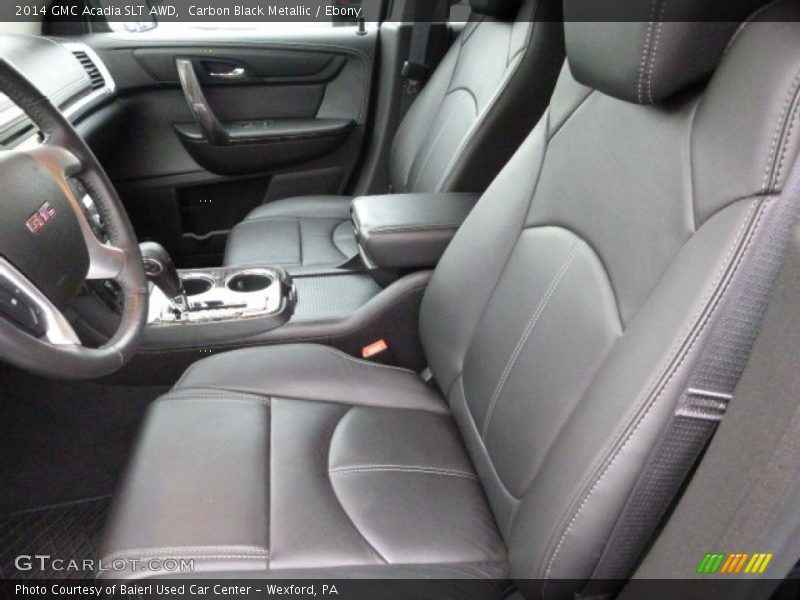Carbon Black Metallic / Ebony 2014 GMC Acadia SLT AWD