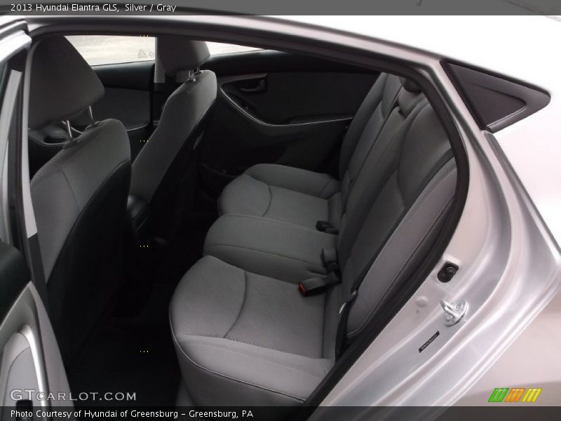 Silver / Gray 2013 Hyundai Elantra GLS