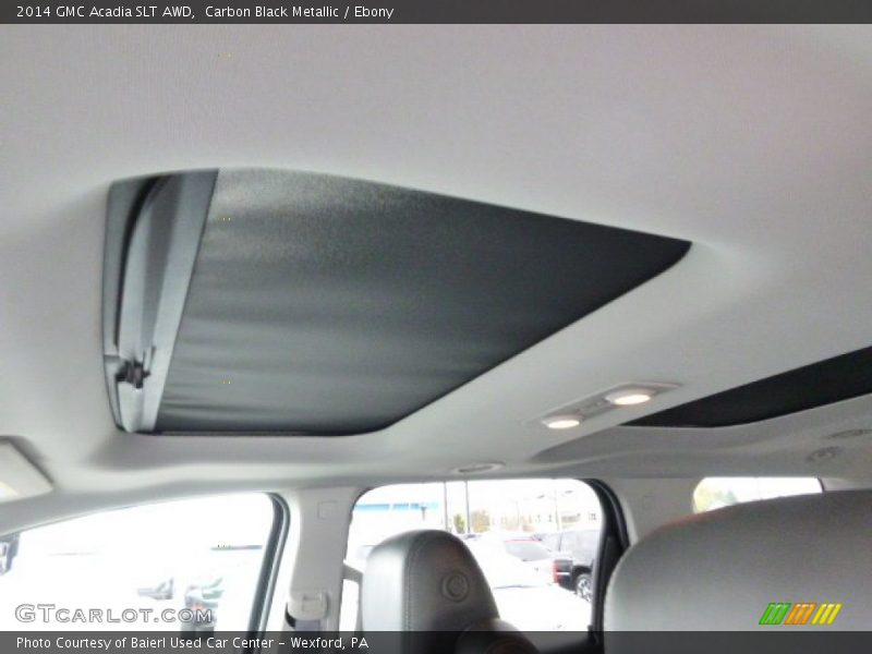 Carbon Black Metallic / Ebony 2014 GMC Acadia SLT AWD