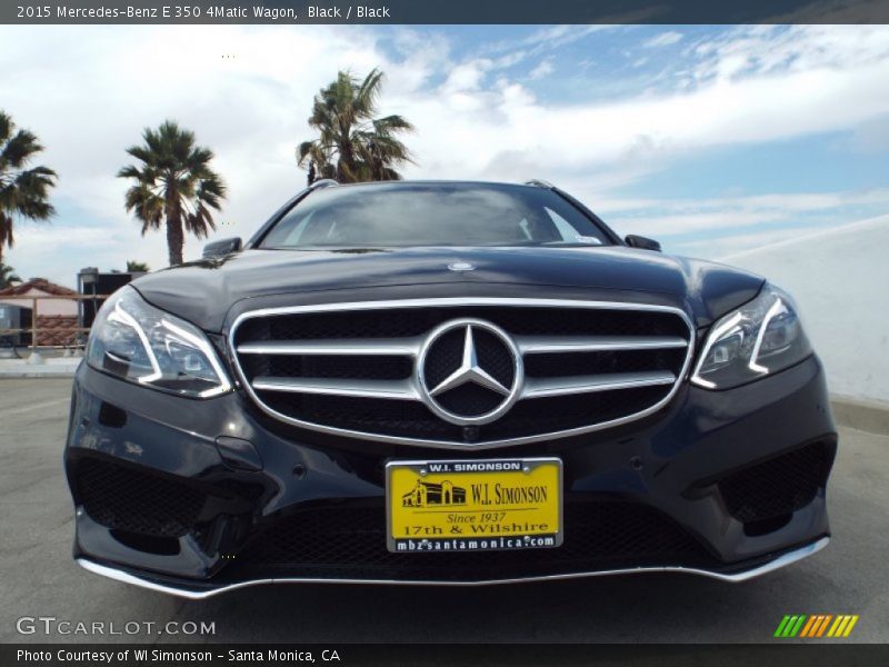 Black / Black 2015 Mercedes-Benz E 350 4Matic Wagon