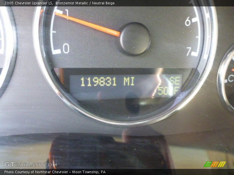 Bronzemist Metallic / Neutral Beige 2005 Chevrolet Uplander LS