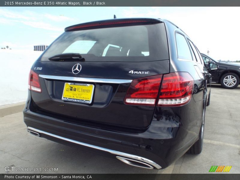 Black / Black 2015 Mercedes-Benz E 350 4Matic Wagon
