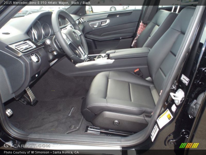  2015 E 350 4Matic Wagon Black Interior