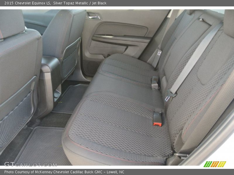 Silver Topaz Metallic / Jet Black 2015 Chevrolet Equinox LS