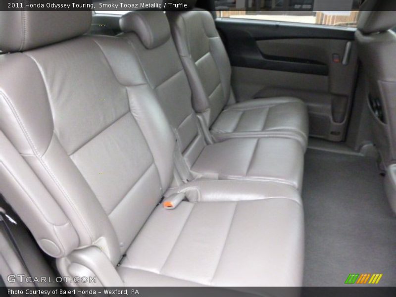 Smoky Topaz Metallic / Truffle 2011 Honda Odyssey Touring