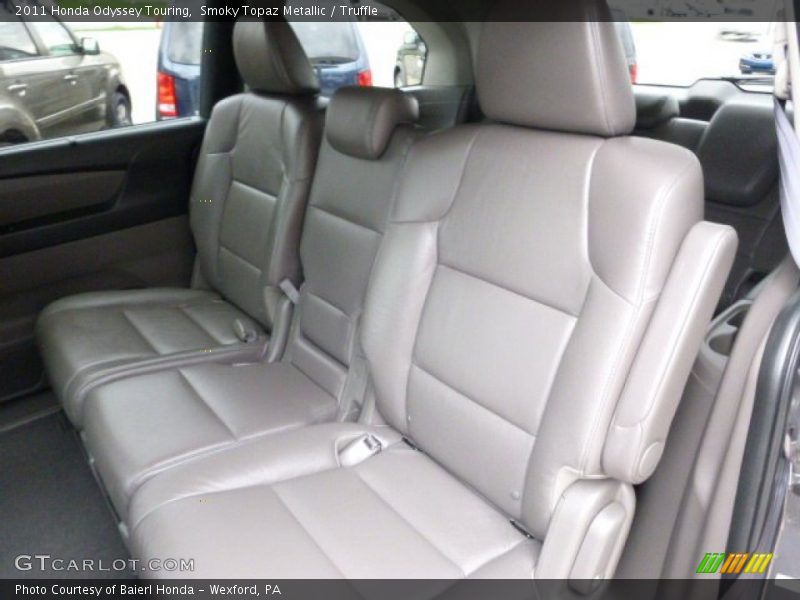 Smoky Topaz Metallic / Truffle 2011 Honda Odyssey Touring