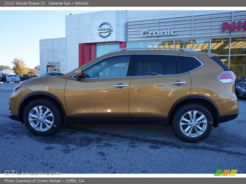 Saharan Sun / Almond 2015 Nissan Rogue SV