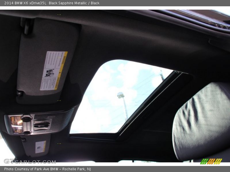 Black Sapphire Metallic / Black 2014 BMW X6 xDrive35i