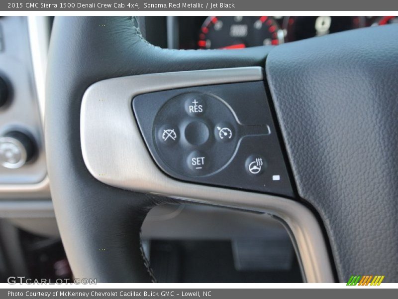 Sonoma Red Metallic / Jet Black 2015 GMC Sierra 1500 Denali Crew Cab 4x4