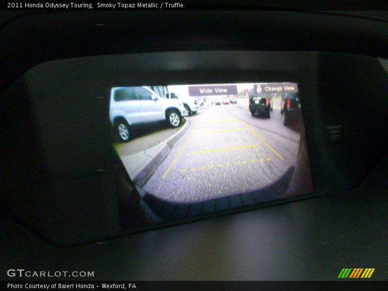 Smoky Topaz Metallic / Truffle 2011 Honda Odyssey Touring