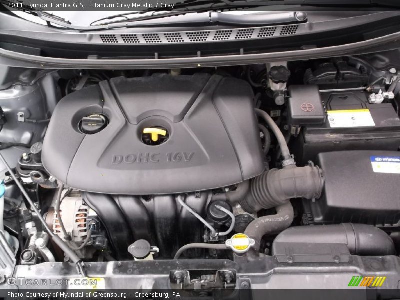 Titanium Gray Metallic / Gray 2011 Hyundai Elantra GLS