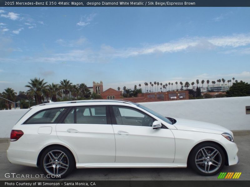  2015 E 350 4Matic Wagon designo Diamond White Metallic