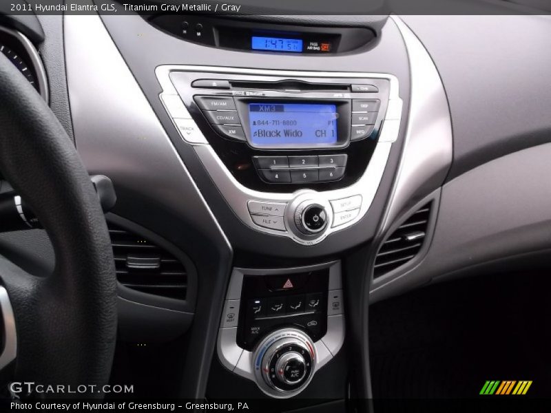 Titanium Gray Metallic / Gray 2011 Hyundai Elantra GLS