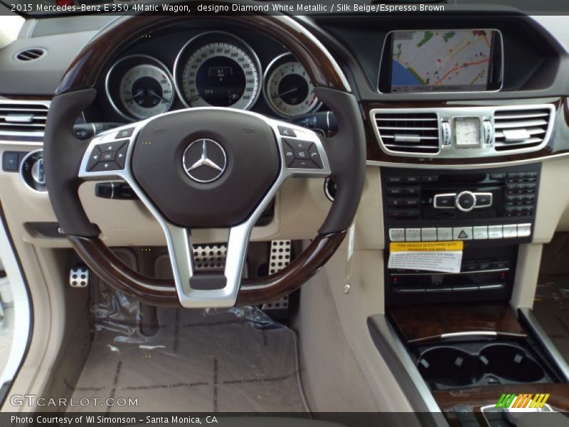 Dashboard of 2015 E 350 4Matic Wagon