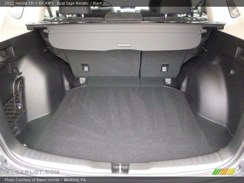 Opal Sage Metallic / Black 2012 Honda CR-V EX 4WD