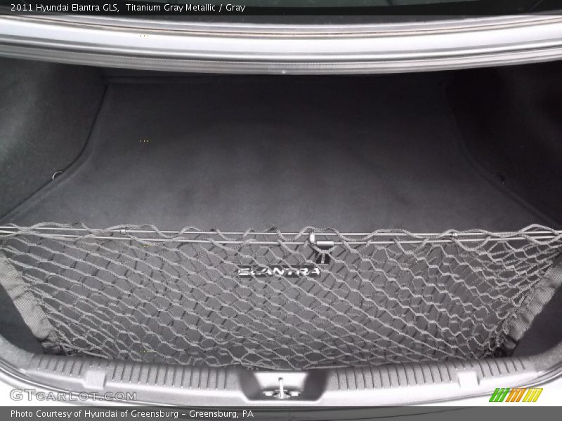 Titanium Gray Metallic / Gray 2011 Hyundai Elantra GLS