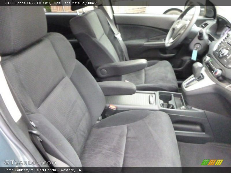 Opal Sage Metallic / Black 2012 Honda CR-V EX 4WD