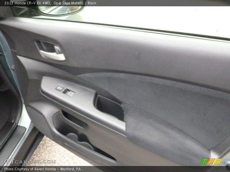 Opal Sage Metallic / Black 2012 Honda CR-V EX 4WD