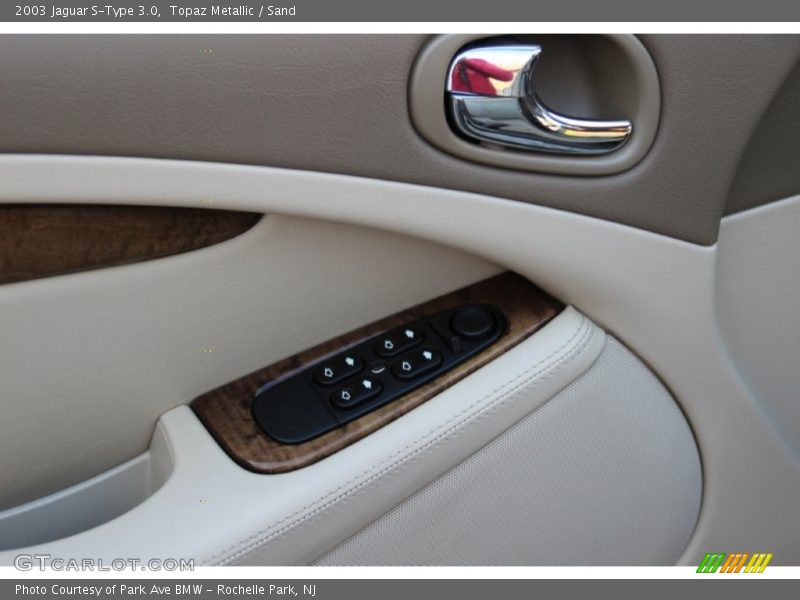 Topaz Metallic / Sand 2003 Jaguar S-Type 3.0