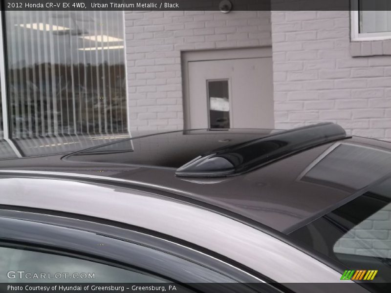 Urban Titanium Metallic / Black 2012 Honda CR-V EX 4WD