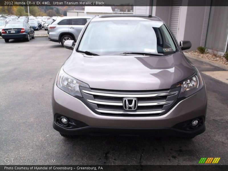 Urban Titanium Metallic / Black 2012 Honda CR-V EX 4WD