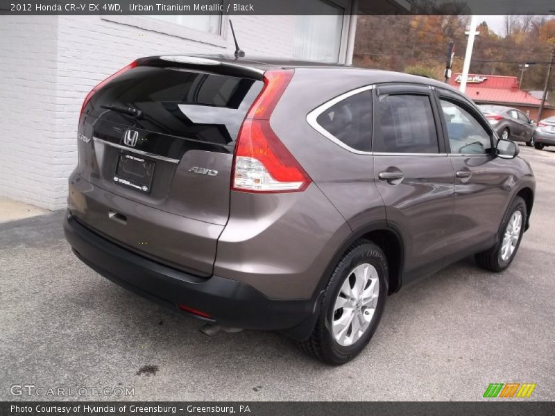 Urban Titanium Metallic / Black 2012 Honda CR-V EX 4WD