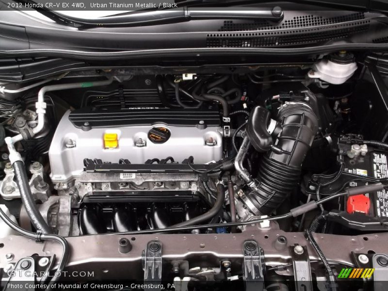 Urban Titanium Metallic / Black 2012 Honda CR-V EX 4WD